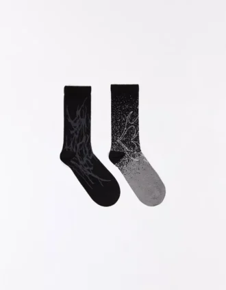 2-Pack of Printed Socks – Accessories