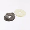 2-Pack of Swiss Embroidery Scrunchies