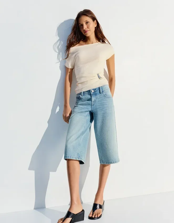 Asymmetric Belted T-Shirt Asymmetric Belted T-Shirt