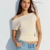 Asymmetric Belted T-Shirt Asymmetric Belted T-Shirt