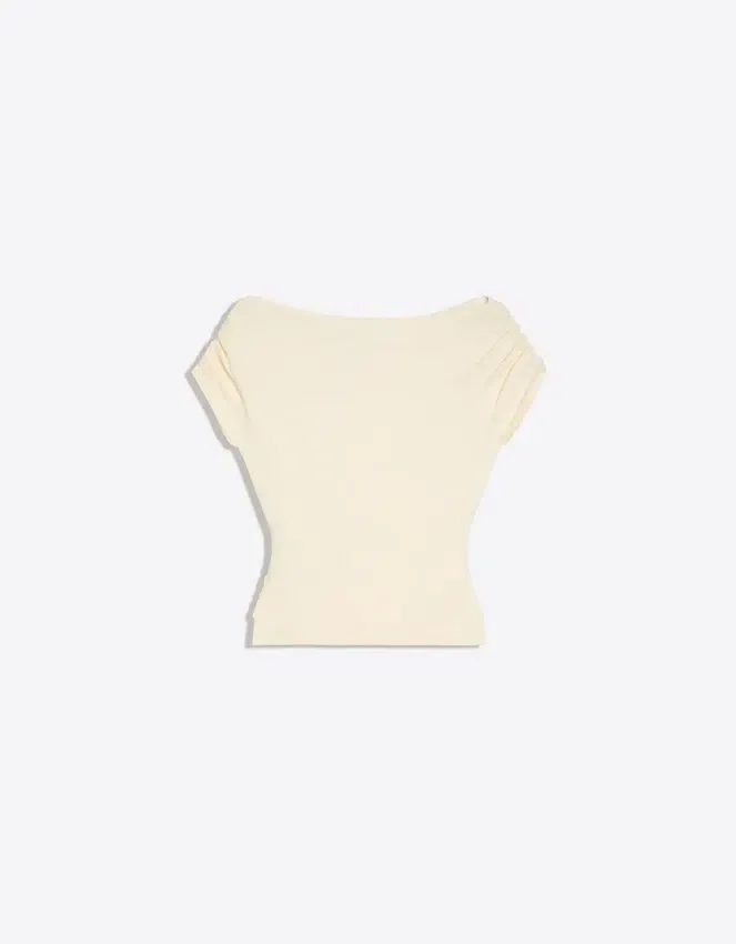Asymmetric Belted T-Shirt Asymmetric Belted T-Shirt