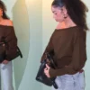 Asymmetric Ribbed Hem Sweater