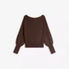 Asymmetric Ribbed Hem Sweater