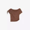 Asymmetric T-Shirt – Tops and Bodysuits