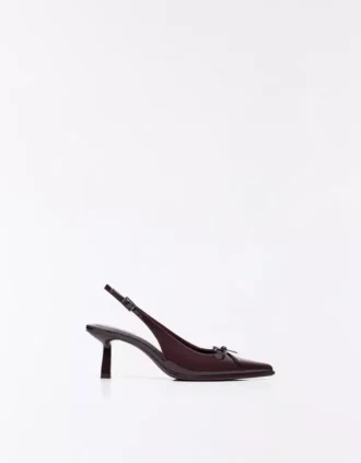 Backless Kitten-Heel Shoe – Heeled Shoes