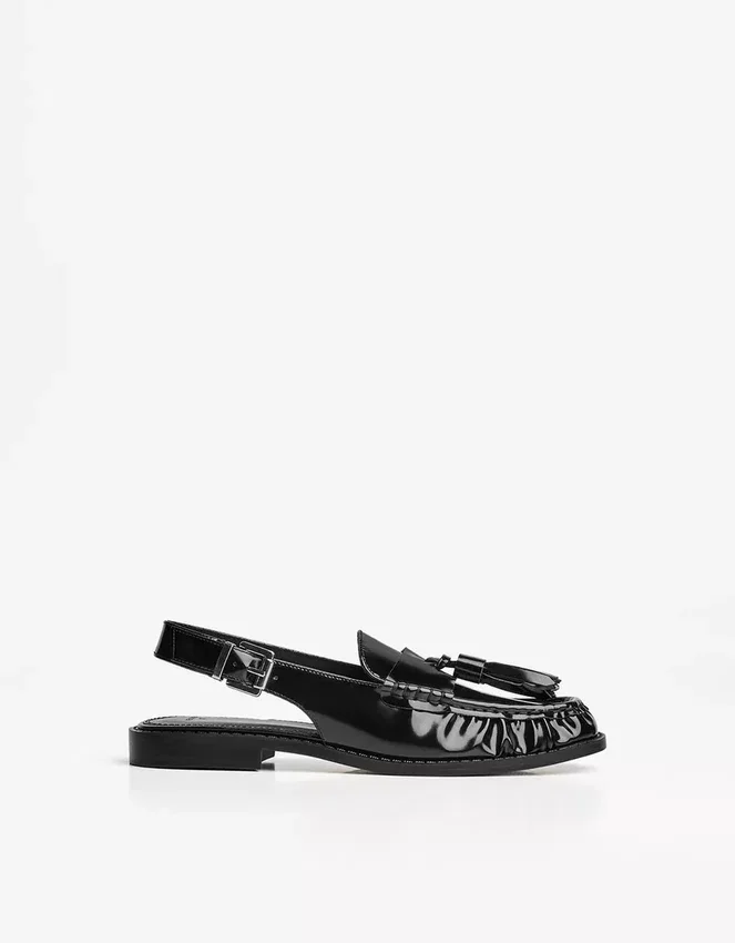 Backless Tassel Loafers – Shoes Backless Tassel Loafers – Shoes