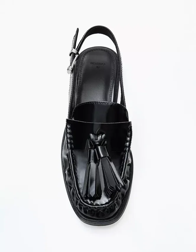 Backless Tassel Loafers – Shoes Backless Tassel Loafers – Shoes