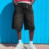 Baggy Denim Bermuda Shorts – Shorts and Jorts – Men