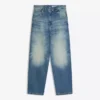 Baggy Jeans with Back Buckle – Jeans