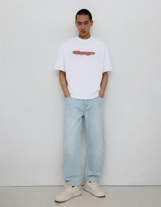 Baggy Jeans with Patch