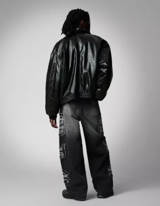 Baggy Jeans with Patch – Jeans – Men