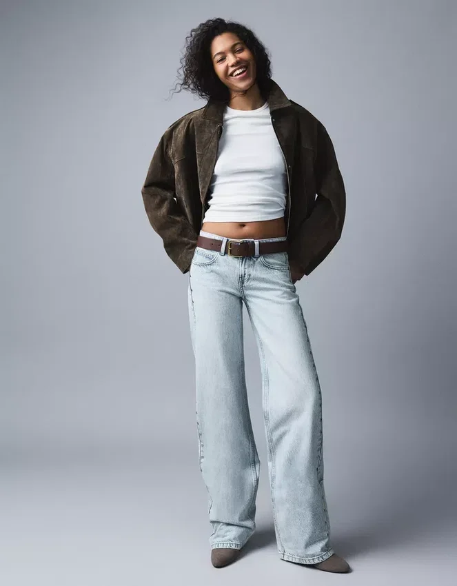 Baggy Jeans with Star Studs – Pants Baggy Jeans with Star Studs – Pants