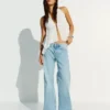 Baggy Jeans with Star Studs – Pants Baggy Jeans with Star Studs – Pants