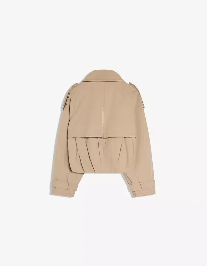 Balloon Effect Cropped Trench Coat – Jackets and Trench Balloon Effect Cropped Trench Coat – Jackets and Trench