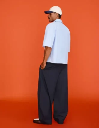 Barrel Trousers with Darts – Pants