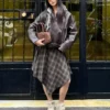 Belted Faux Leather Bomber Jacket – #Bershkastyle – Women