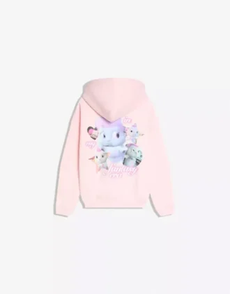 Bibble Print Hood Sweatshirt with Hood – Tops and Bodysuits