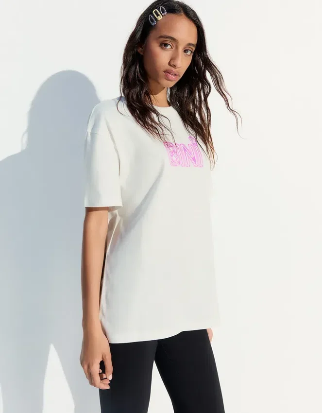 Bini Oversize Print T-Shirt Bini Oversize Print T-Shirt
