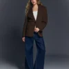 Blazer with Back Buckle – Jackets and Trench
