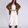 Blazer with Back Buckle – Jackets and Trench