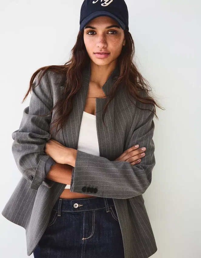 Blazer with Back Darts – Jackets and Trench Blazer with Back Darts – Jackets and Trench