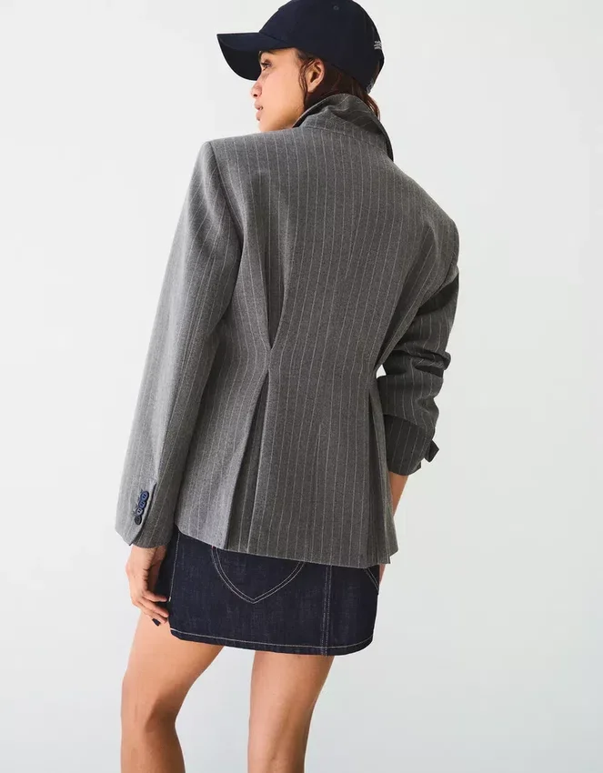 Blazer with Back Darts – Jackets and Trench Blazer with Back Darts – Jackets and Trench