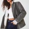 Blazer with Back Darts – Jackets and Trench Blazer with Back Darts – Jackets and Trench