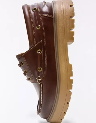 Boat Shoe with Chunky Sole – Smart Shoes