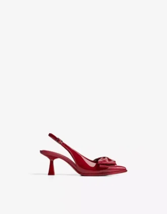 Bow Kitten-Heel Shoe – Heeled Shoes