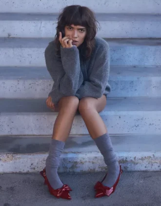 Bow Kitten-Heel Shoe – Heeled Shoes