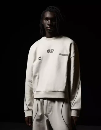 Boxy Fit Embroidered Sweatshirt – Sweatshirts & Hoodies