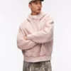 Boxy Fit Hooded Sweatshirt – Sweatshirts & Hoodies