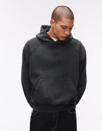 Boxy Fit Hooded Sweatshirt – Sweatshirts & Hoodies