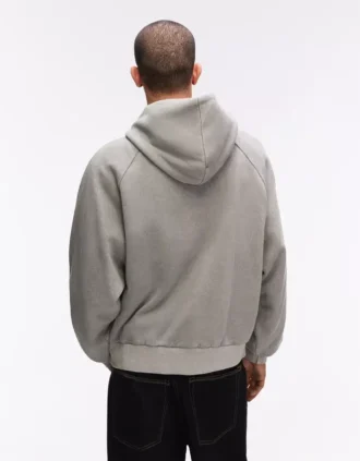 Boxy Fit Hooded Sweatshirt – Sweatshirts & Hoodies
