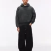 Boxy Fit Hooded Sweatshirt – Sweatshirts & Hoodies