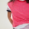 Boxy Fit Striped T-Shirt – T-Shirts