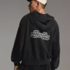 Boxy Fit Zip-Up Sweatshirt with Print – Sweatshirts & Hoodies – Men Boxy Fit Zip-Up Sweatshirt with Print – Sweatshirts & Hoodies – Men