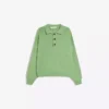 Boxy Polo Collar Sweater