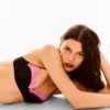 Bra with Underwire and Contrast Lace