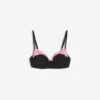 Bra with Underwire and Contrast Lace