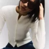 Braided Button-Up Cardigan – Sweaters and Cardigans Braided Button-Up Cardigan – Sweaters and Cardigans