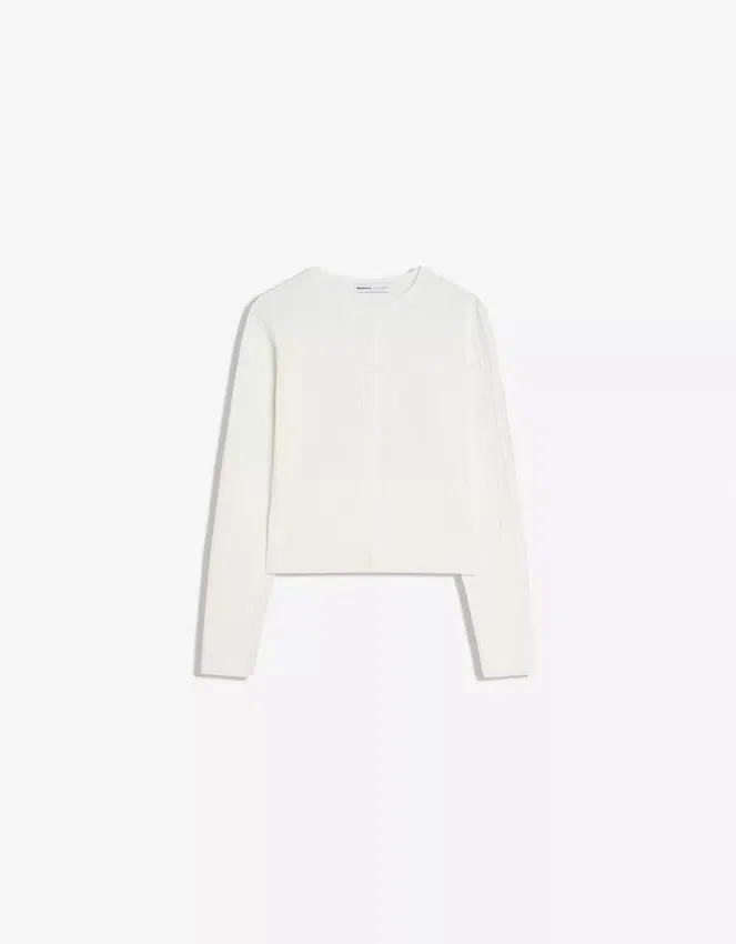 Braided Button-Up Cardigan – Sweaters and Cardigans Braided Button-Up Cardigan – Sweaters and Cardigans