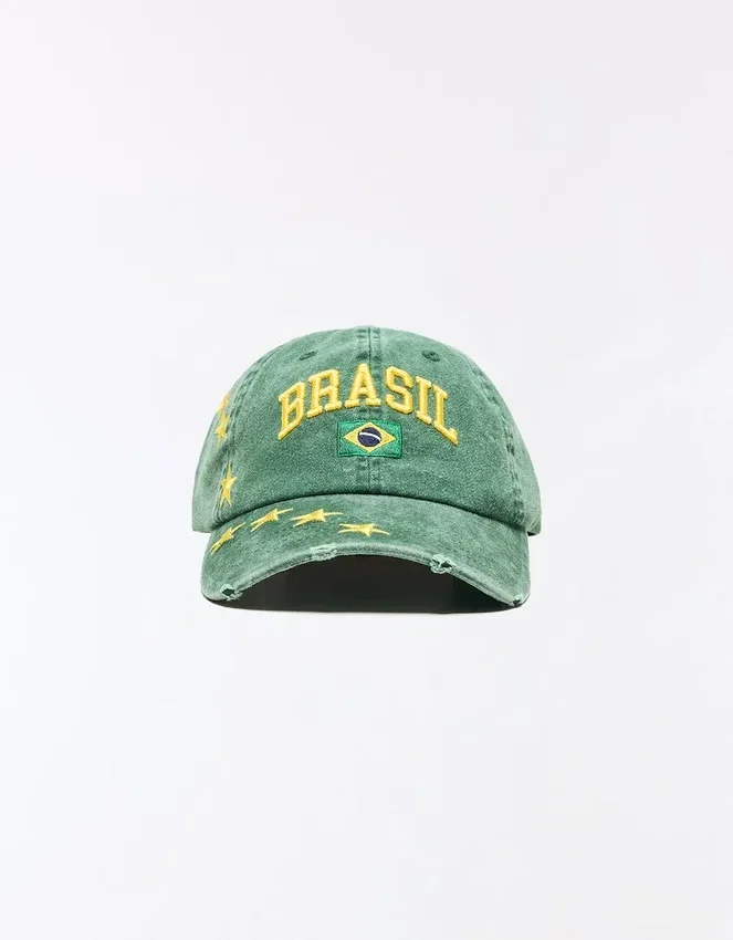 Brazil Embroidered Cap Brazil Embroidered Cap