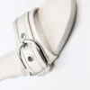 Buckle-Detail Heeled Mules