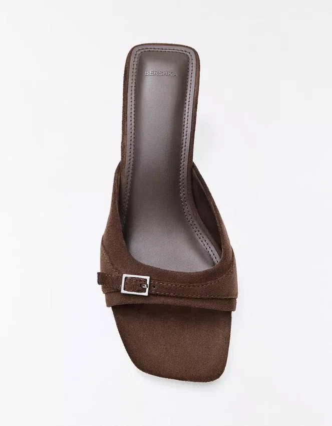 Buckled Heel Mules – Women Buckled Heel Mules – Women