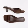 Buckled Heel Mules – Women Buckled Heel Mules – Women