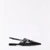 Buckled Slingback Ballet Flats – Women