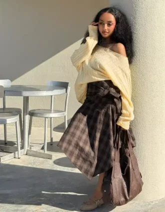Cable-Knit Sweater