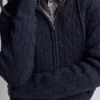Cable Knit Zip-Up Cardigan – Sweaters and Cardigans Cable Knit Zip-Up Cardigan – Sweaters and Cardigans