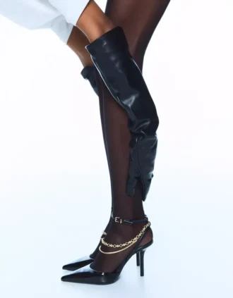 Chain Detail High-Heel Shoe – Heeled Shoes